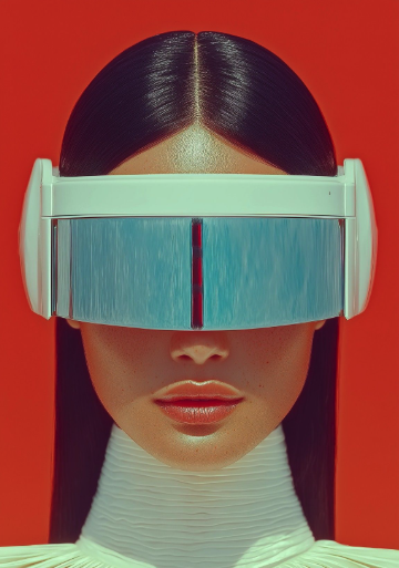 Cinematic eyewear product styling